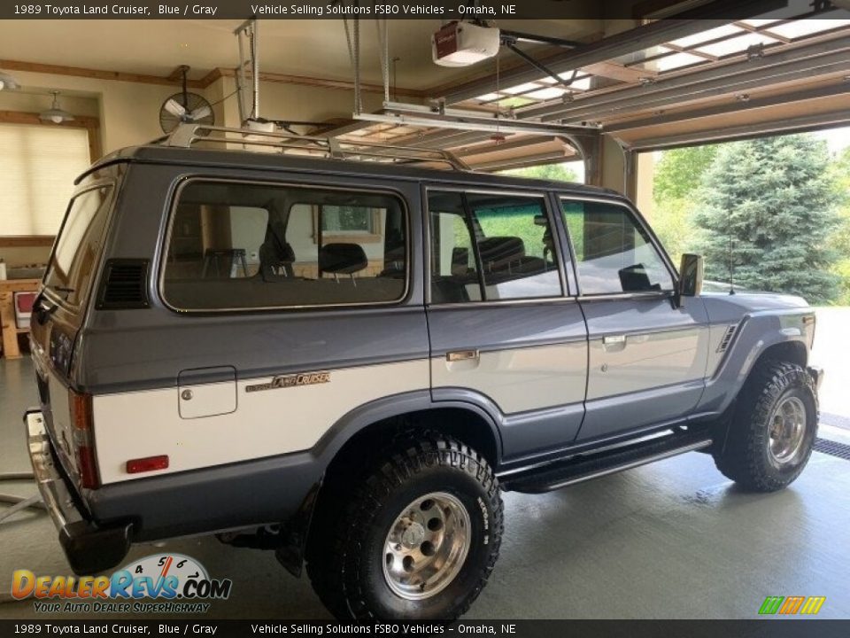 Blue 1989 Toyota Land Cruiser  Photo #13