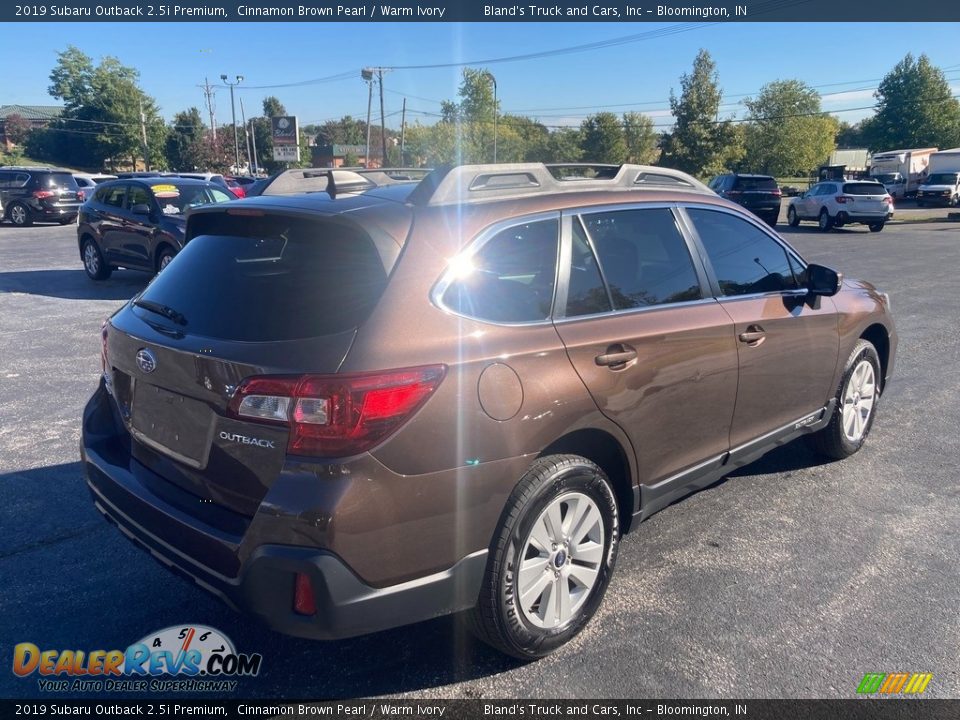 2019 Subaru Outback 2.5i Premium Cinnamon Brown Pearl / Warm Ivory Photo #5