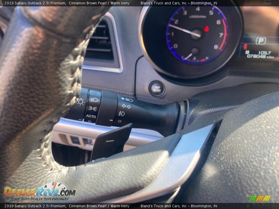 2019 Subaru Outback 2.5i Premium Cinnamon Brown Pearl / Warm Ivory Photo #19