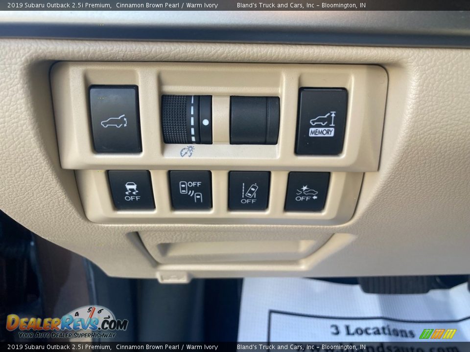 2019 Subaru Outback 2.5i Premium Cinnamon Brown Pearl / Warm Ivory Photo #28
