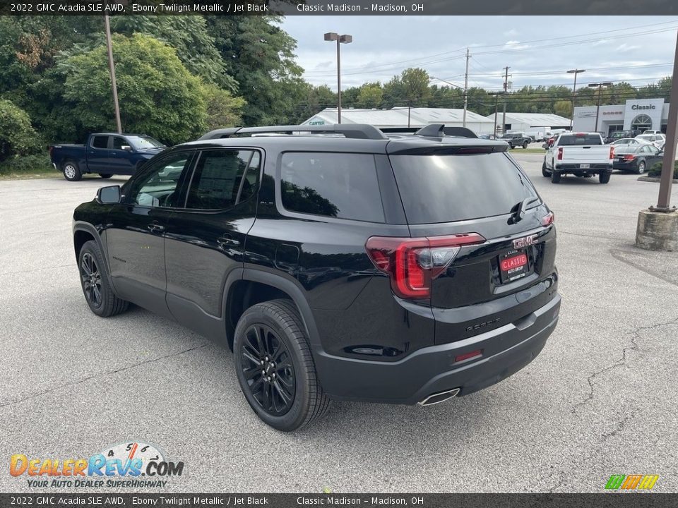 2022 GMC Acadia SLE AWD Ebony Twilight Metallic / Jet Black Photo #2