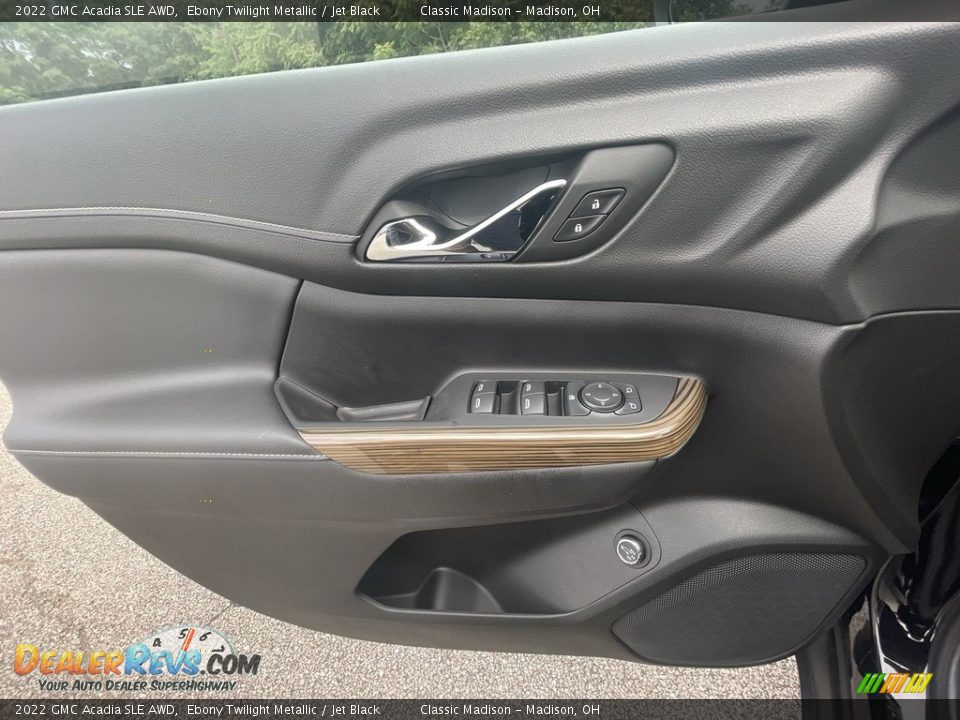 2022 GMC Acadia SLE AWD Ebony Twilight Metallic / Jet Black Photo #8