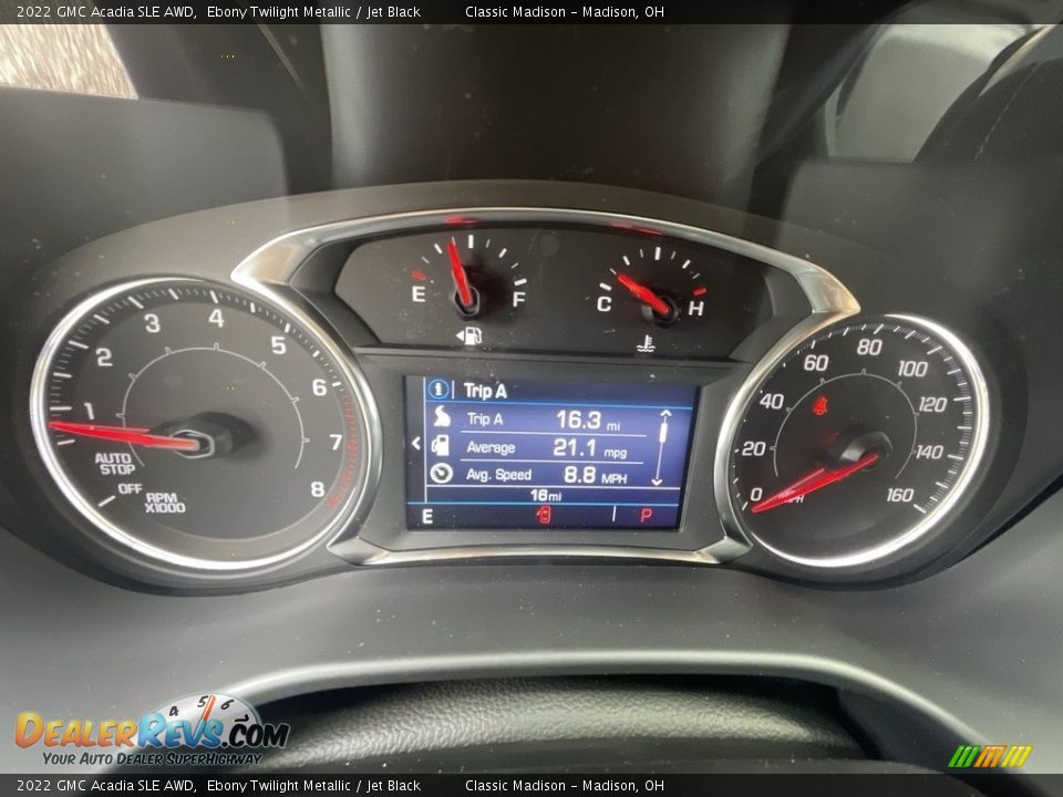 2022 GMC Acadia SLE AWD Gauges Photo #10