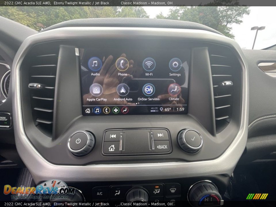 2022 GMC Acadia SLE AWD Ebony Twilight Metallic / Jet Black Photo #11