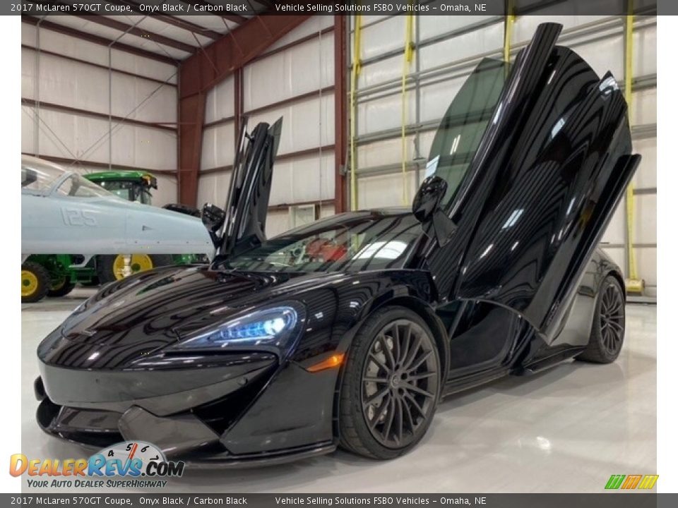 2017 McLaren 570GT Coupe Onyx Black / Carbon Black Photo #6