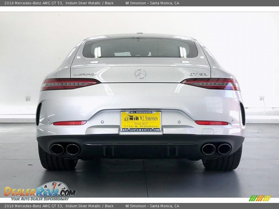 2019 Mercedes-Benz AMG GT 53 Iridium Silver Metallic / Black Photo #3