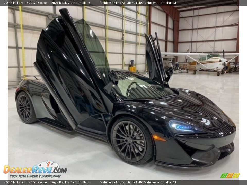 2017 McLaren 570GT Coupe Onyx Black / Carbon Black Photo #8