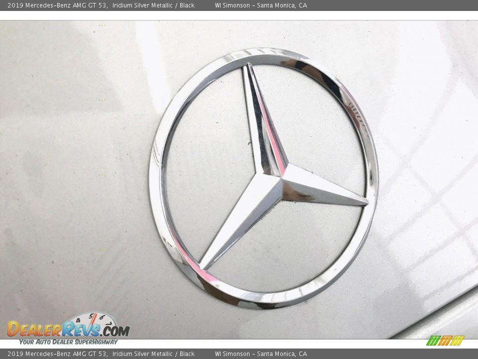 2019 Mercedes-Benz AMG GT 53 Iridium Silver Metallic / Black Photo #7