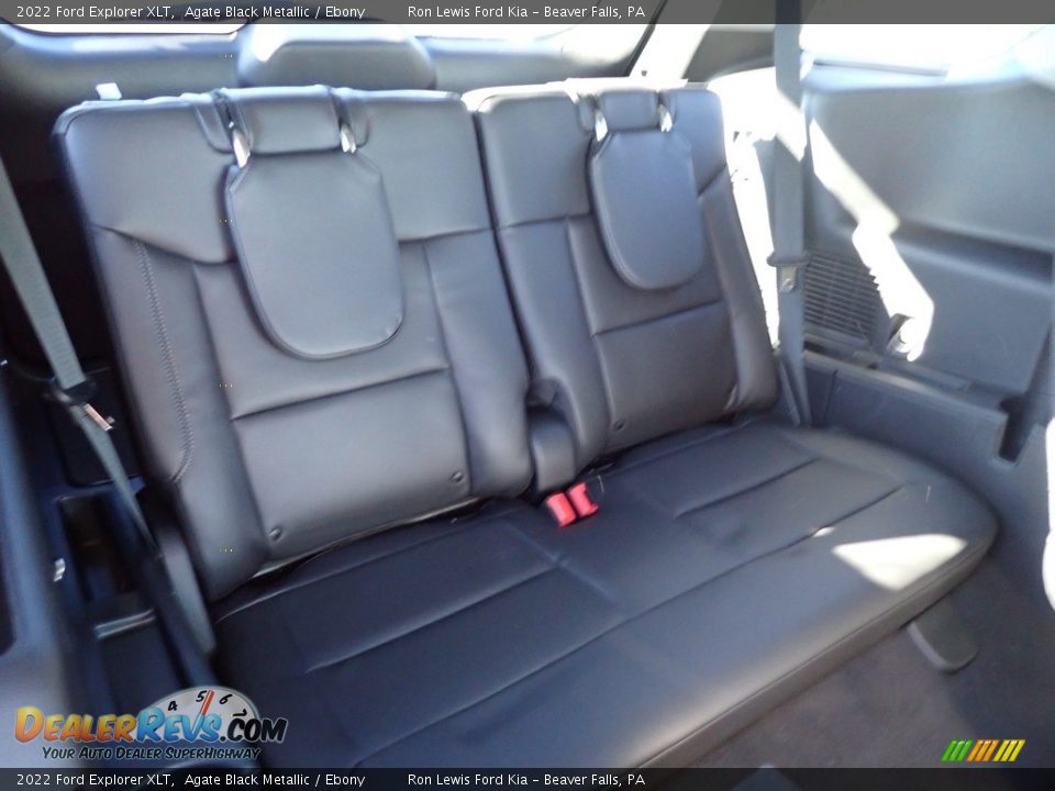 2022 Ford Explorer XLT Agate Black Metallic / Ebony Photo #11