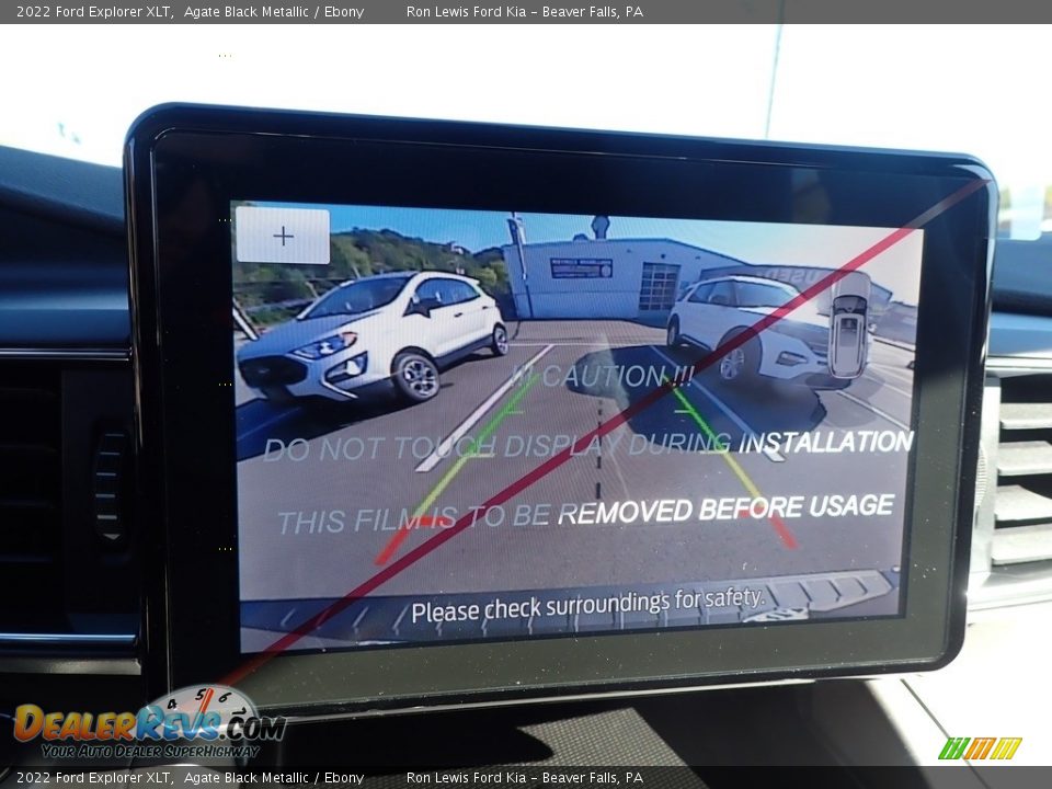 2022 Ford Explorer XLT Agate Black Metallic / Ebony Photo #19