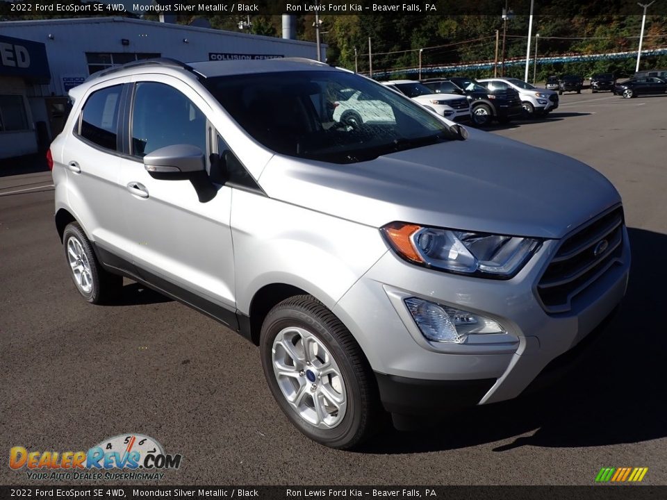 2022 Ford EcoSport SE 4WD Moondust Silver Metallic / Black Photo #2