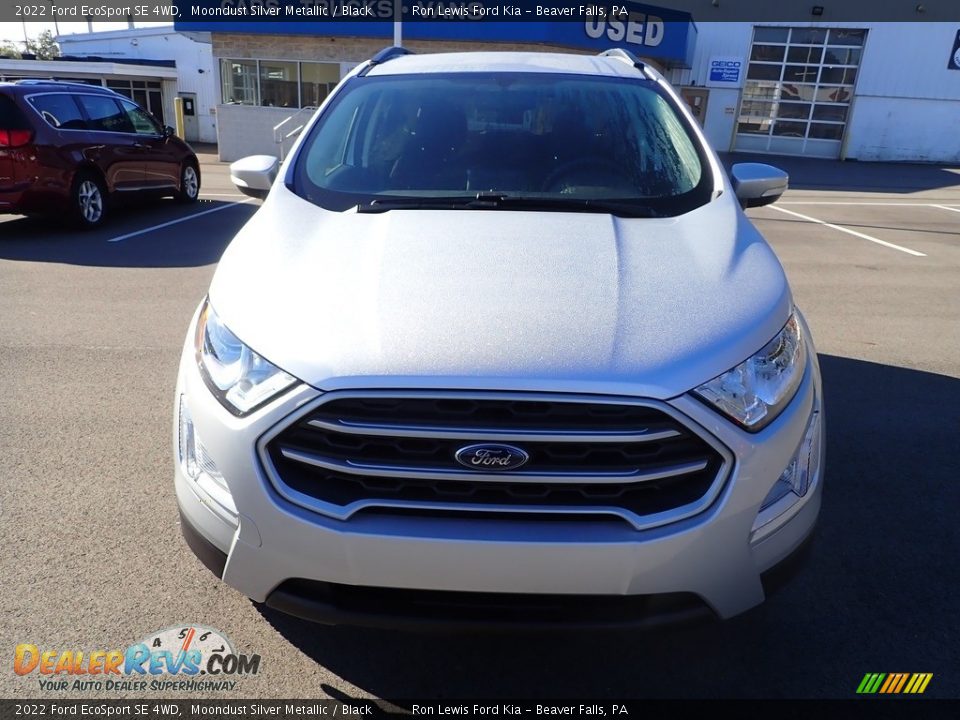 2022 Ford EcoSport SE 4WD Moondust Silver Metallic / Black Photo #3