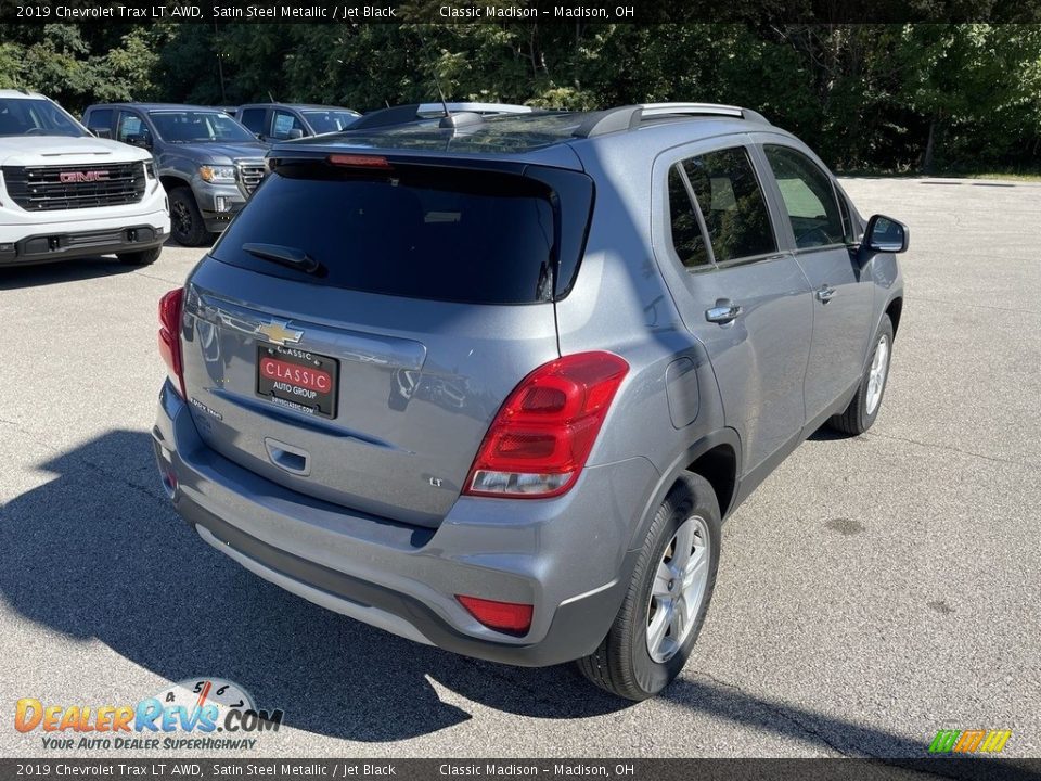 2019 Chevrolet Trax LT AWD Satin Steel Metallic / Jet Black Photo #3