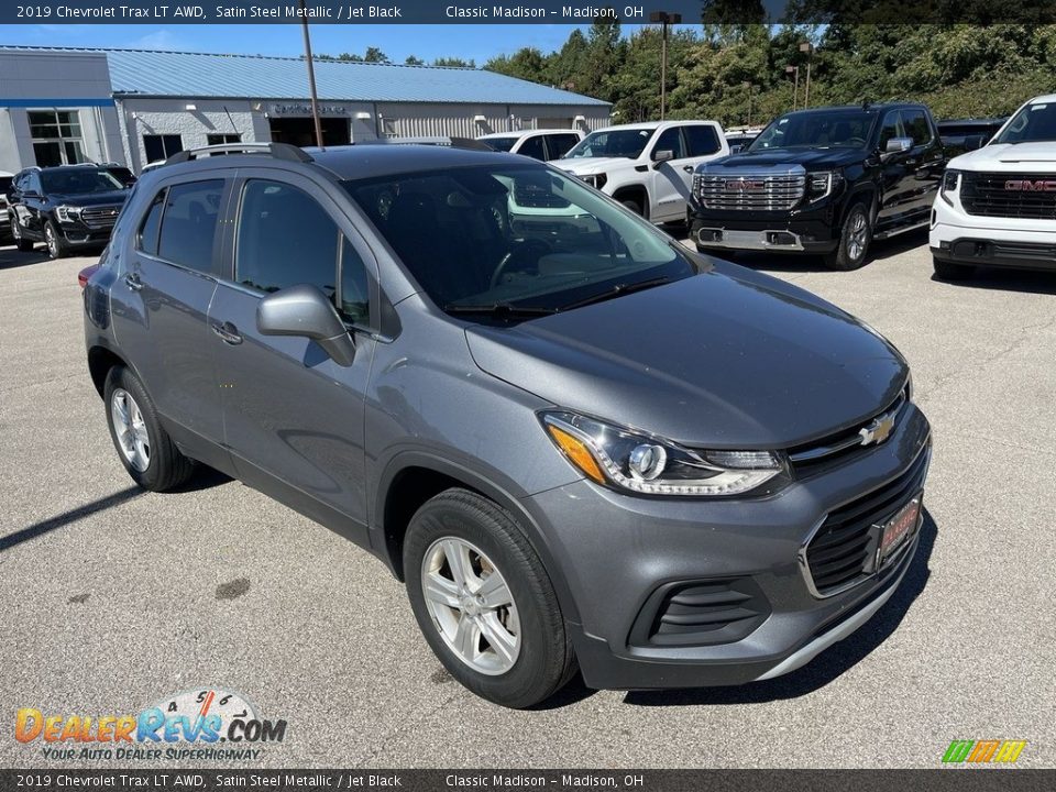 2019 Chevrolet Trax LT AWD Satin Steel Metallic / Jet Black Photo #4