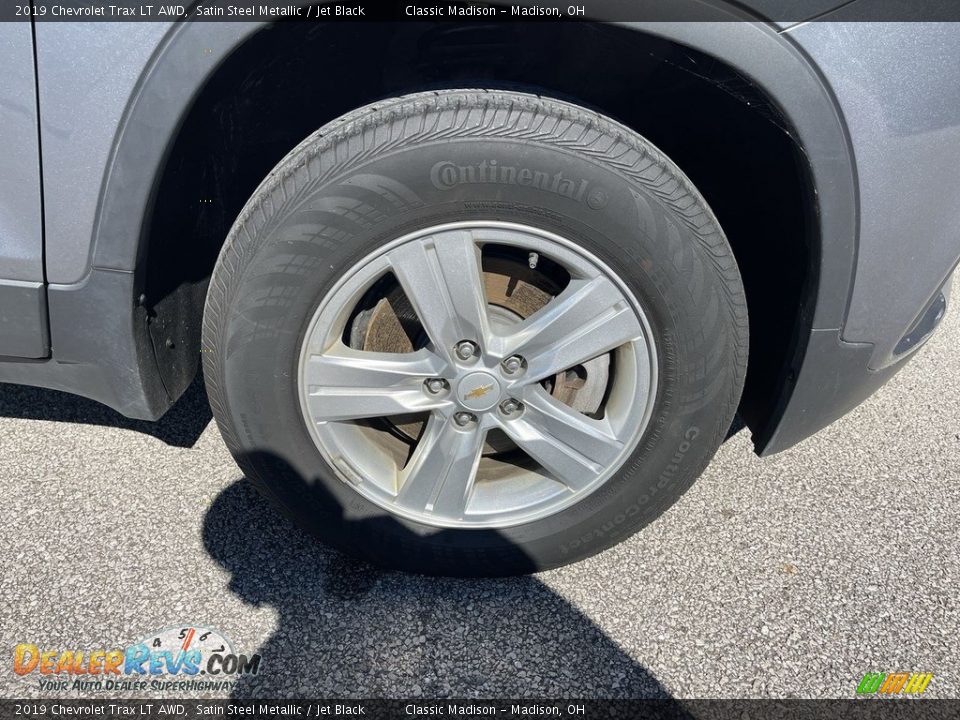 2019 Chevrolet Trax LT AWD Satin Steel Metallic / Jet Black Photo #5