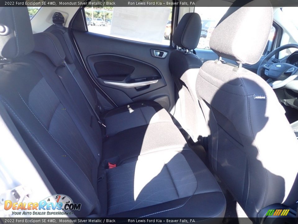 2022 Ford EcoSport SE 4WD Moondust Silver Metallic / Black Photo #10