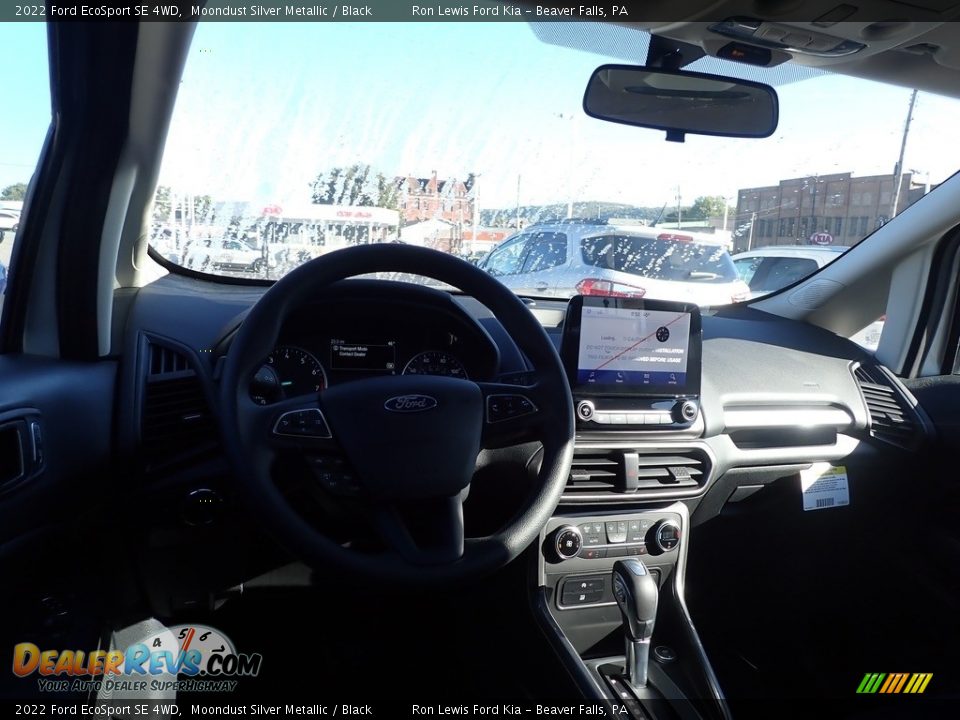 2022 Ford EcoSport SE 4WD Moondust Silver Metallic / Black Photo #13