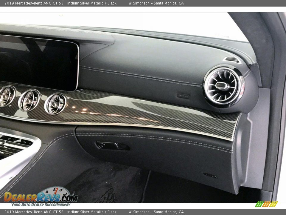 2019 Mercedes-Benz AMG GT 53 Iridium Silver Metallic / Black Photo #28
