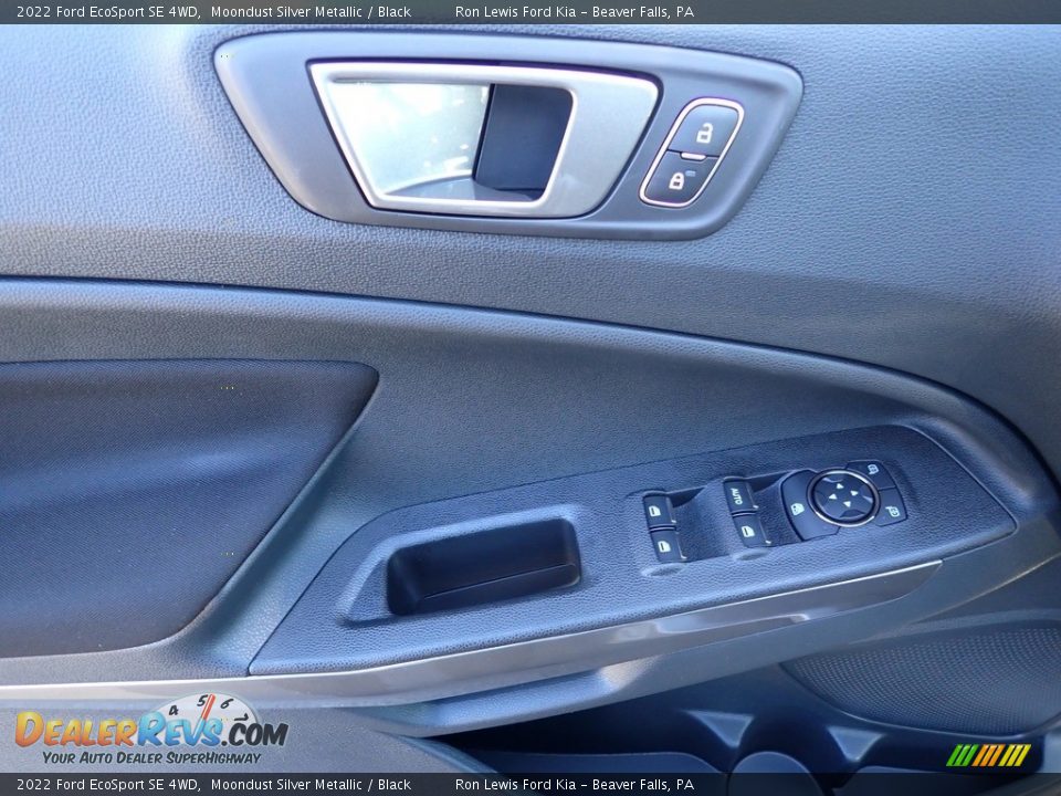 2022 Ford EcoSport SE 4WD Moondust Silver Metallic / Black Photo #15