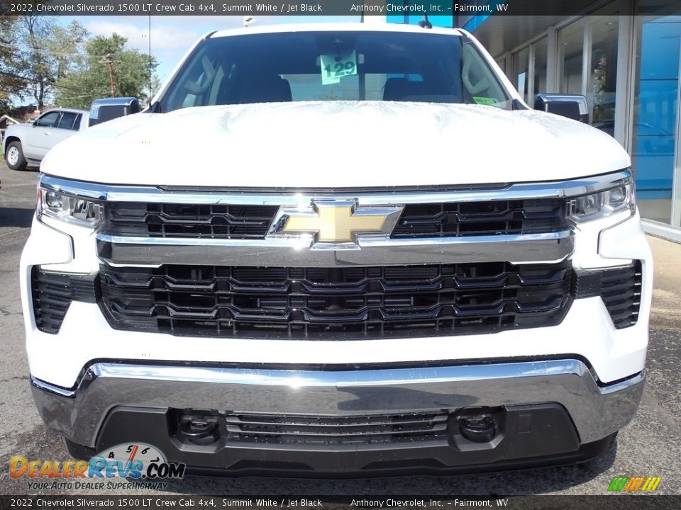 2022 Chevrolet Silverado 1500 LT Crew Cab 4x4 Summit White / Jet Black Photo #8