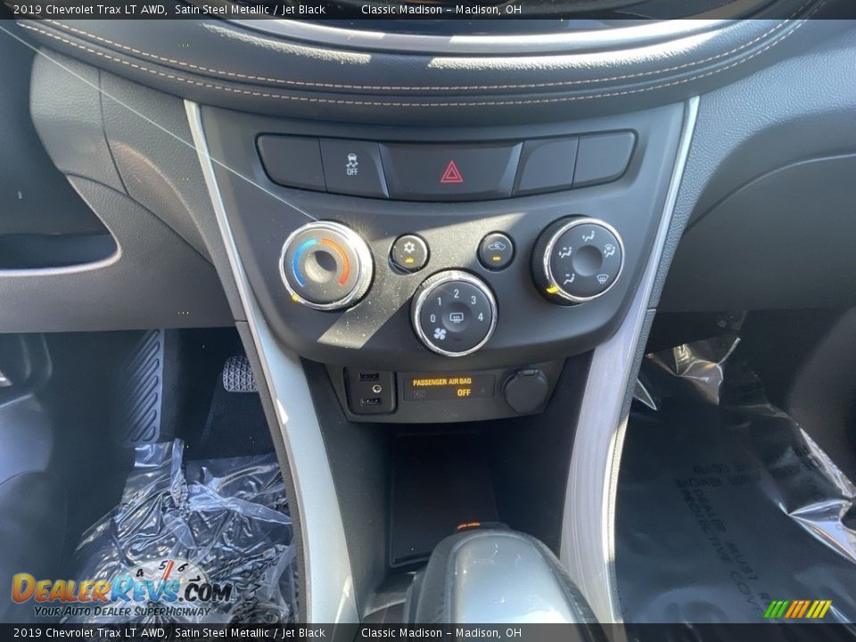 2019 Chevrolet Trax LT AWD Satin Steel Metallic / Jet Black Photo #13