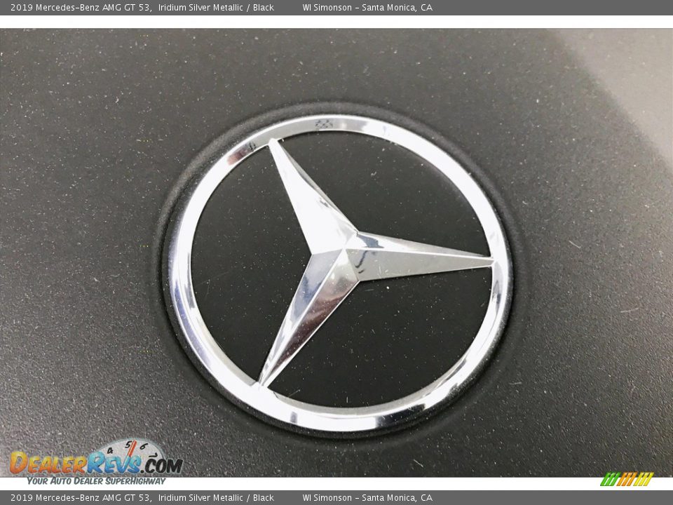 2019 Mercedes-Benz AMG GT 53 Iridium Silver Metallic / Black Photo #31