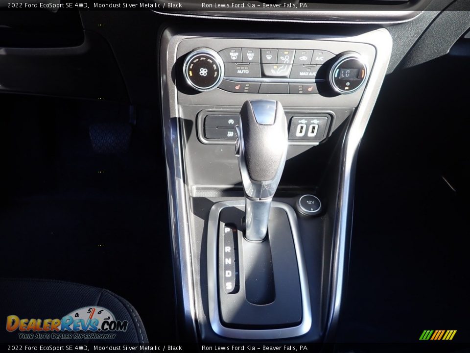 2022 Ford EcoSport SE 4WD Moondust Silver Metallic / Black Photo #19