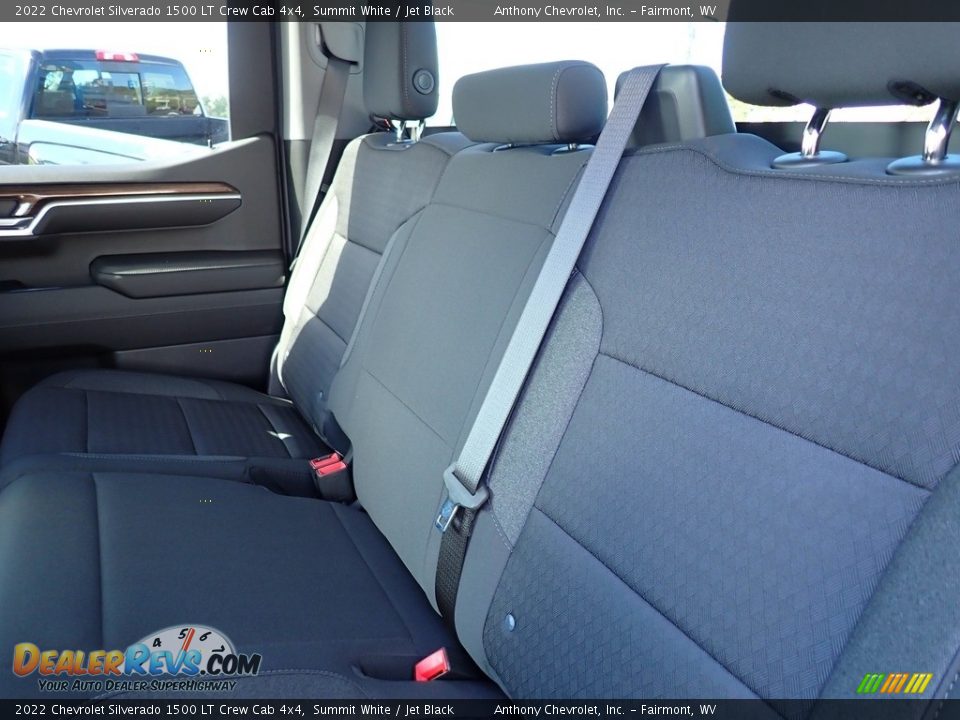 2022 Chevrolet Silverado 1500 LT Crew Cab 4x4 Summit White / Jet Black Photo #11