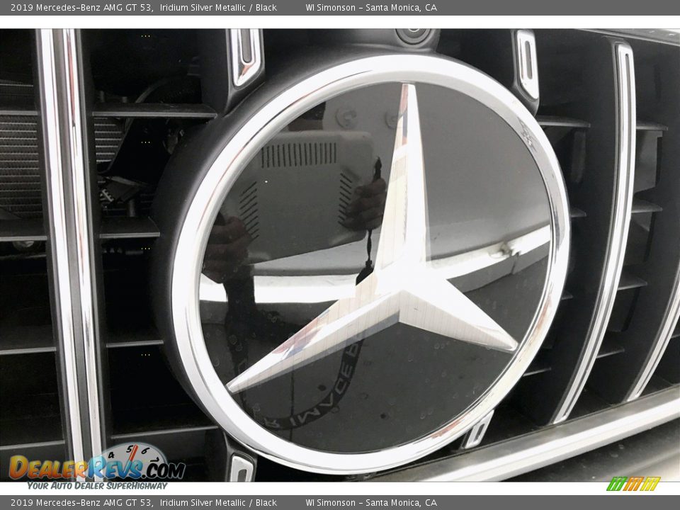 2019 Mercedes-Benz AMG GT 53 Iridium Silver Metallic / Black Photo #33