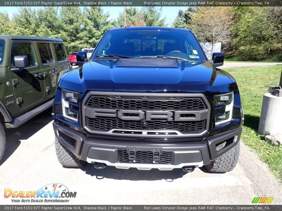 2017 Ford F150 SVT Raptor SuperCrew 4x4 Shadow Black / Raptor Black Photo #2