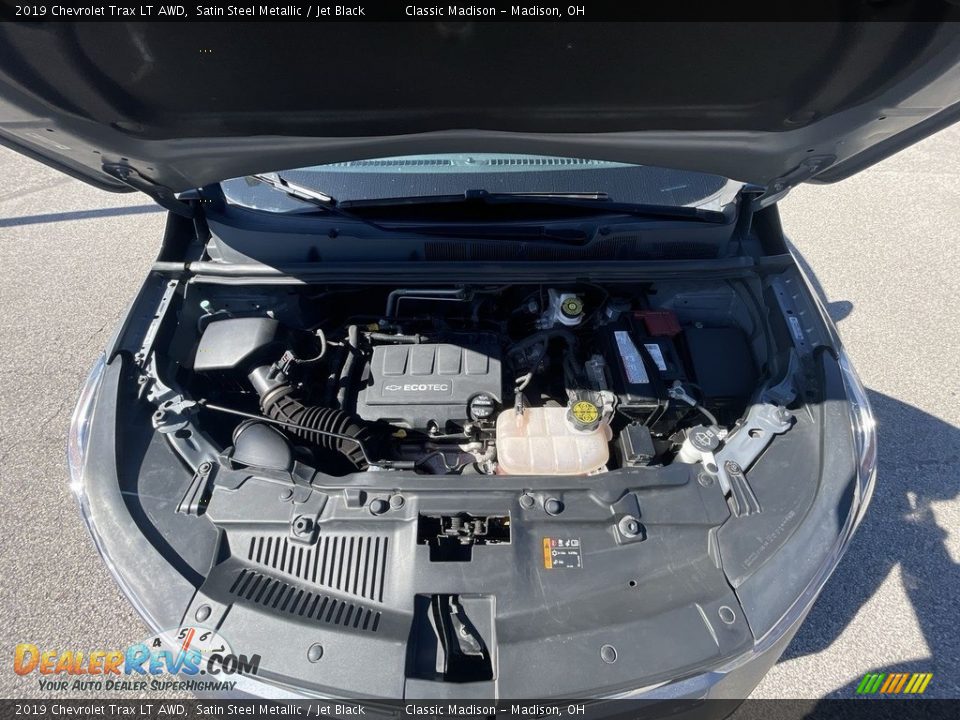 2019 Chevrolet Trax LT AWD Satin Steel Metallic / Jet Black Photo #18