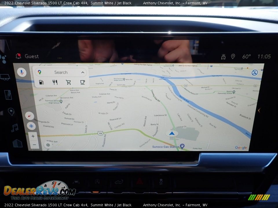 2022 Chevrolet Silverado 1500 LT Crew Cab 4x4 Summit White / Jet Black Photo #18