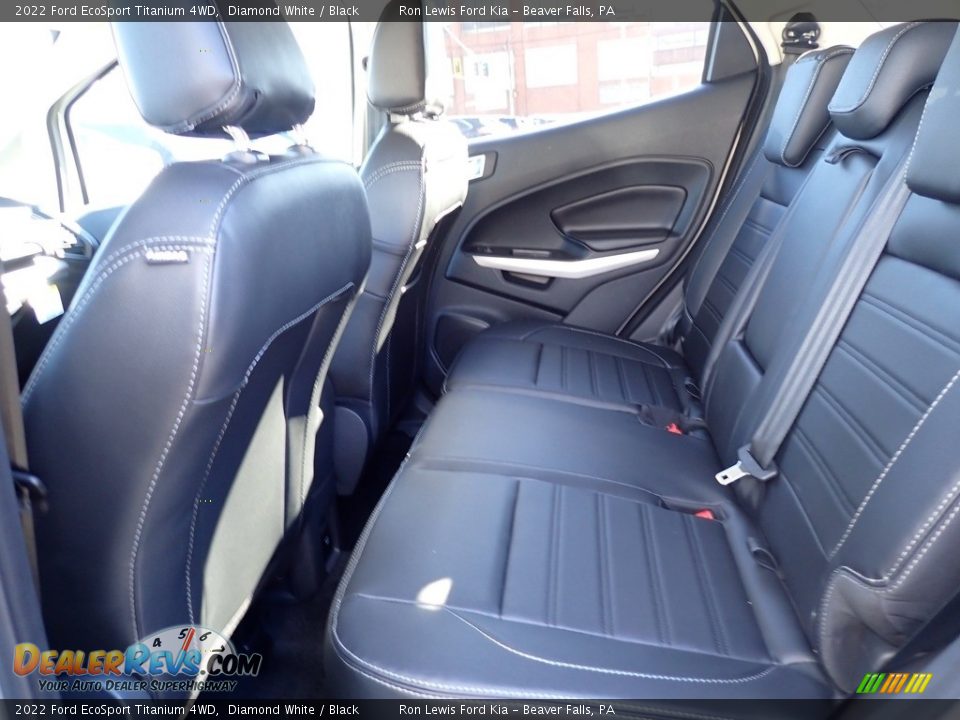 2022 Ford EcoSport Titanium 4WD Diamond White / Black Photo #12
