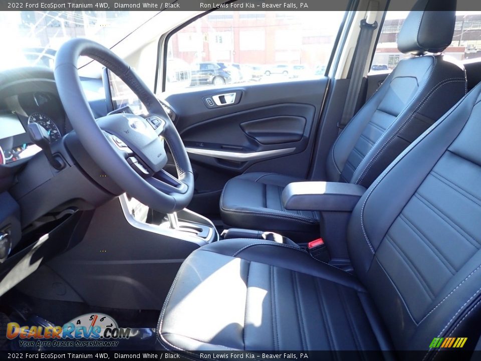 2022 Ford EcoSport Titanium 4WD Diamond White / Black Photo #14