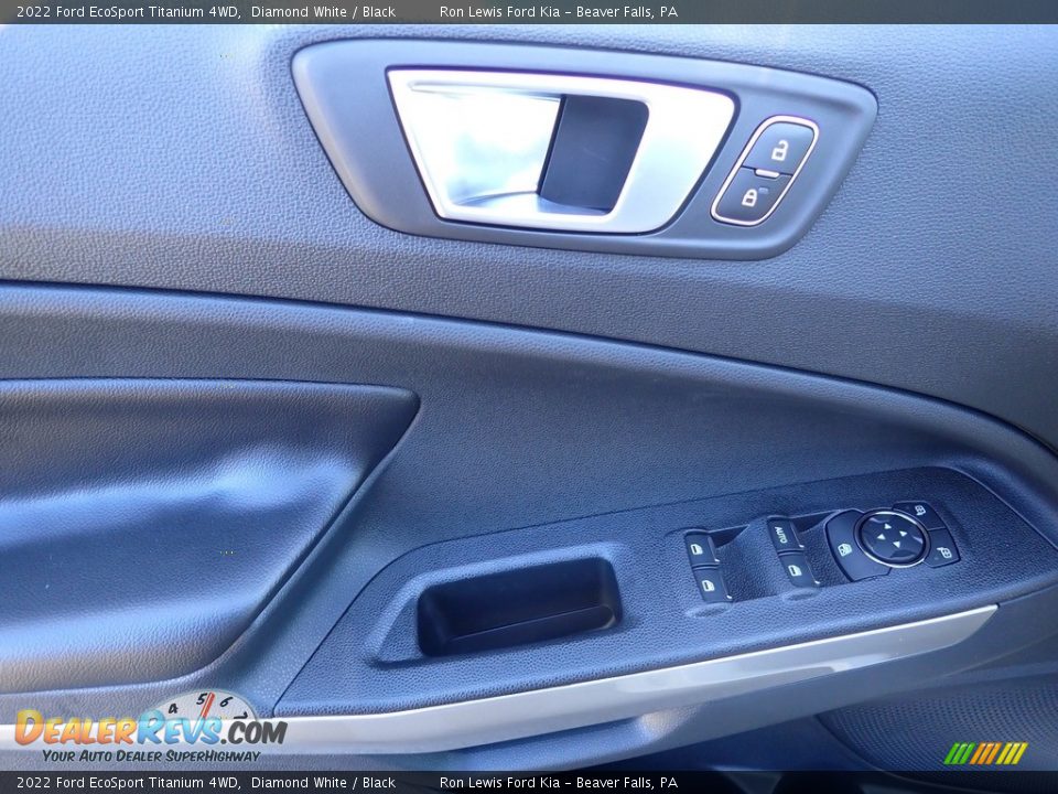 2022 Ford EcoSport Titanium 4WD Diamond White / Black Photo #15
