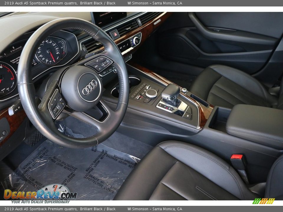 Front Seat of 2019 Audi A5 Sportback Premium quattro Photo #12