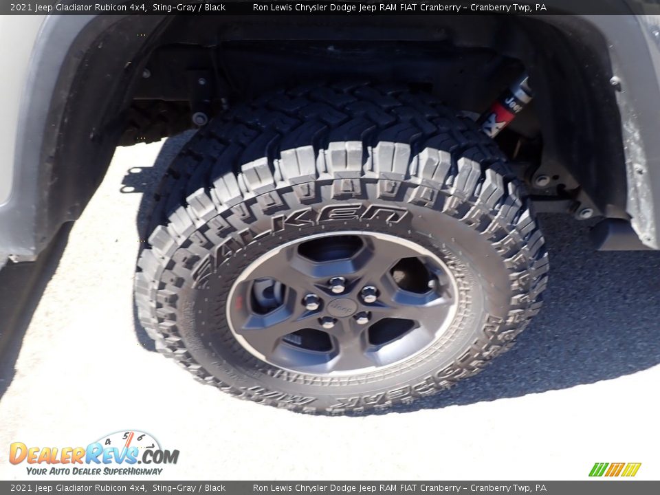 2021 Jeep Gladiator Rubicon 4x4 Sting-Gray / Black Photo #5