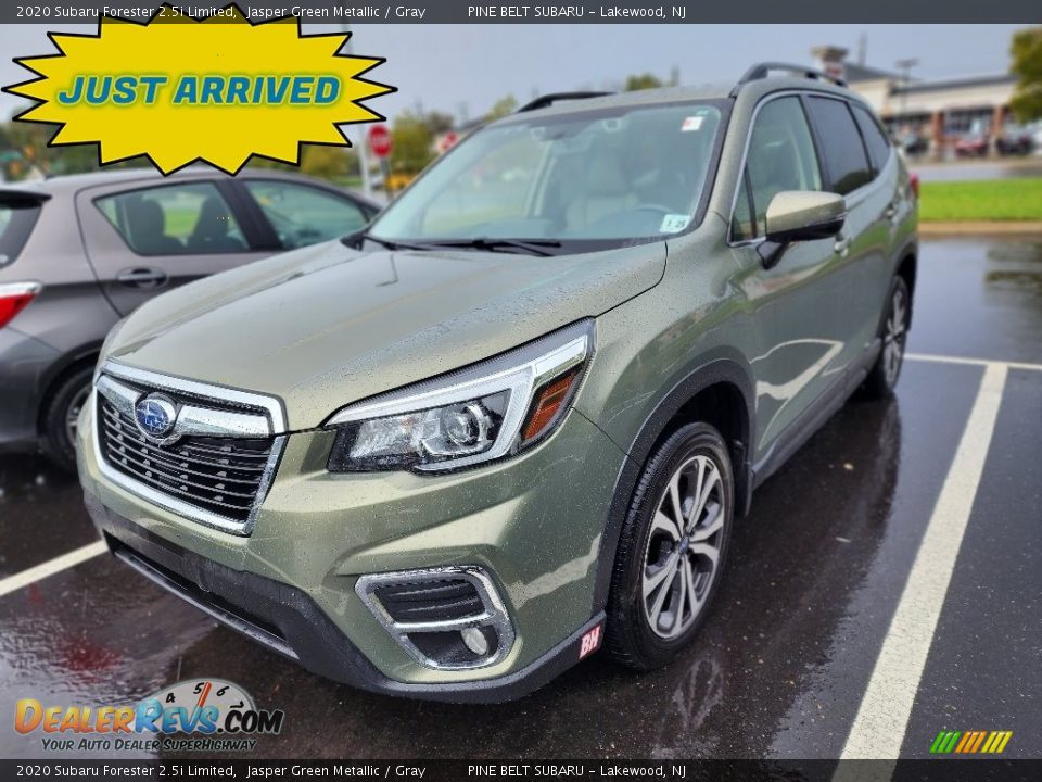 2020 Subaru Forester 2.5i Limited Jasper Green Metallic / Gray Photo #1