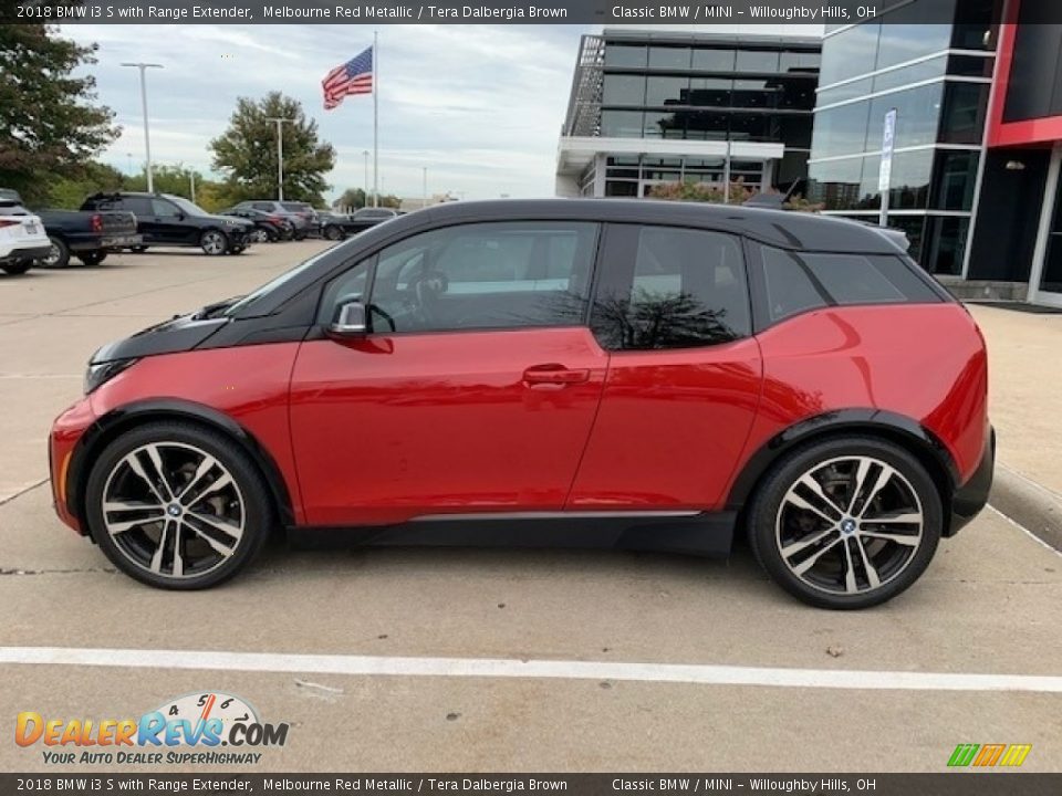 Melbourne Red Metallic 2018 BMW i3 S with Range Extender Photo #2