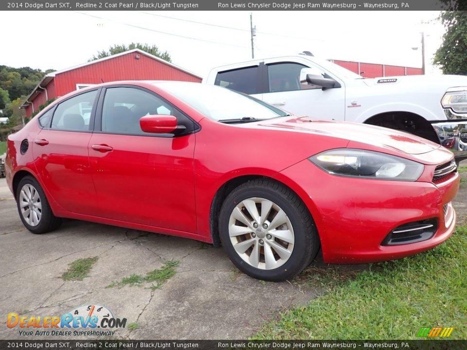 2014 Dodge Dart SXT Redline 2 Coat Pearl / Black/Light Tungsten Photo #4