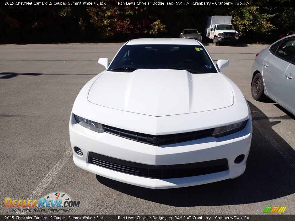 2015 Chevrolet Camaro LS Coupe Summit White / Black Photo #2