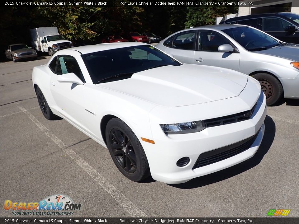 2015 Chevrolet Camaro LS Coupe Summit White / Black Photo #3