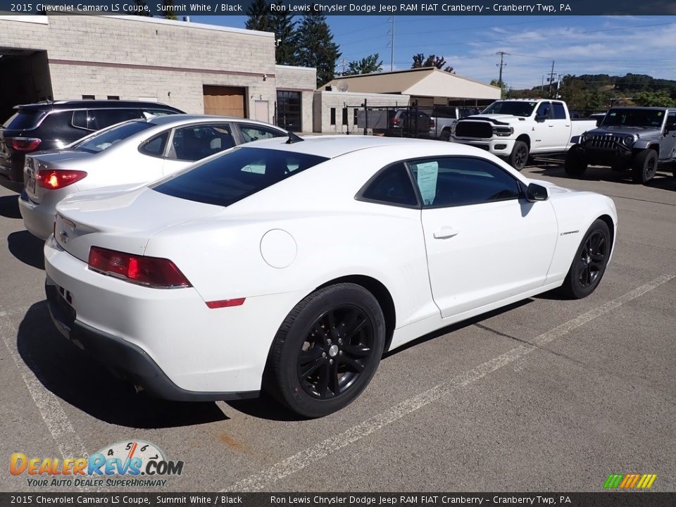 2015 Chevrolet Camaro LS Coupe Summit White / Black Photo #4