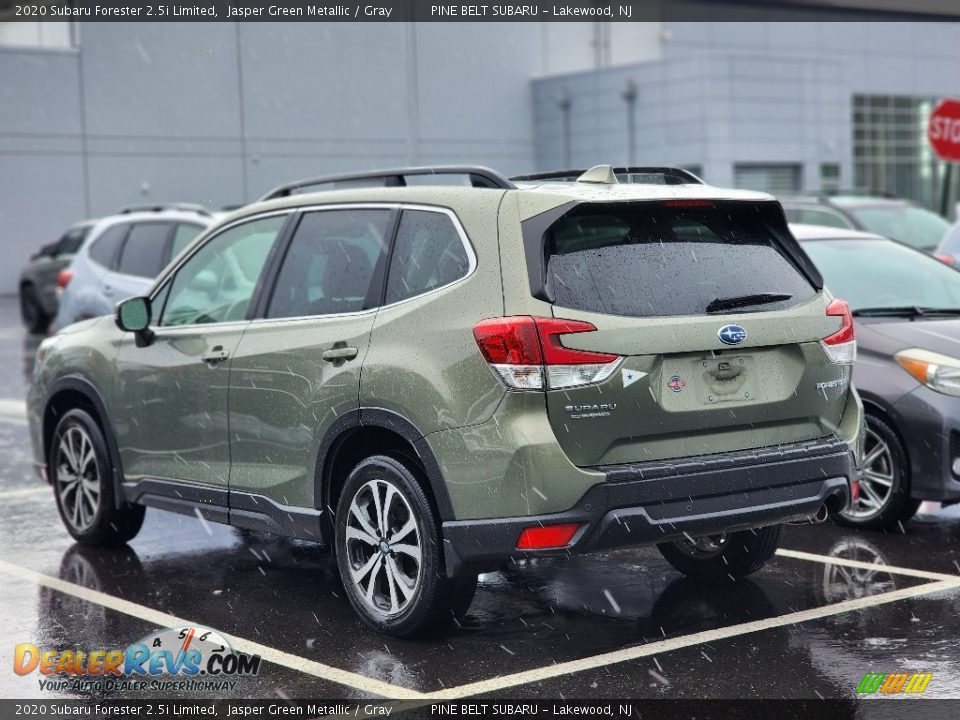2020 Subaru Forester 2.5i Limited Jasper Green Metallic / Gray Photo #9