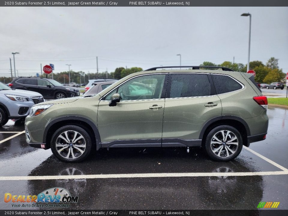 2020 Subaru Forester 2.5i Limited Jasper Green Metallic / Gray Photo #10