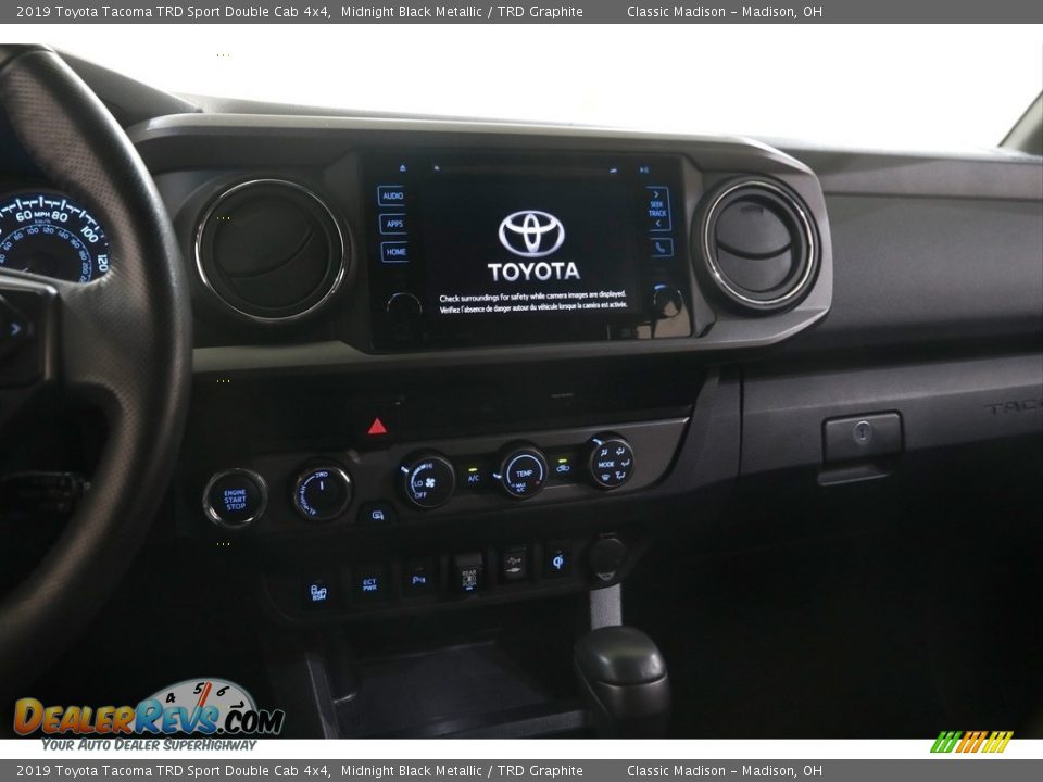 2019 Toyota Tacoma TRD Sport Double Cab 4x4 Midnight Black Metallic / TRD Graphite Photo #9