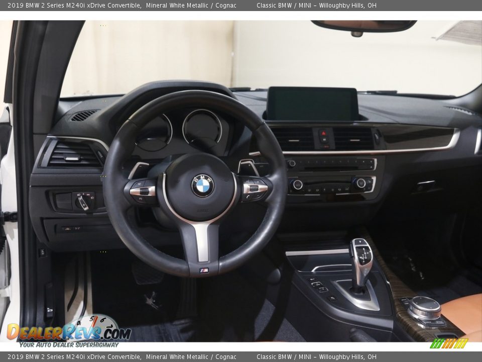 Dashboard of 2019 BMW 2 Series M240i xDrive Convertible Photo #7