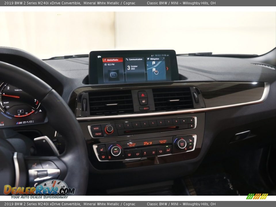 Dashboard of 2019 BMW 2 Series M240i xDrive Convertible Photo #10