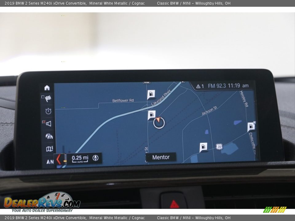 Navigation of 2019 BMW 2 Series M240i xDrive Convertible Photo #11