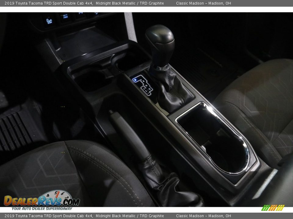 2019 Toyota Tacoma TRD Sport Double Cab 4x4 Midnight Black Metallic / TRD Graphite Photo #15